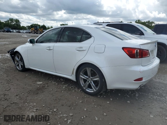 2012 Lexus IS 350 z VIN JTHBE5C24C5030273, wystawiony jako Copart lot #56987965 z przebiegiem 106 957 mil mil oraz Szkoda całkowita • Salvage title. Historia ofert i sprzedaży dostępna na DreamBid. Obrazek 2.