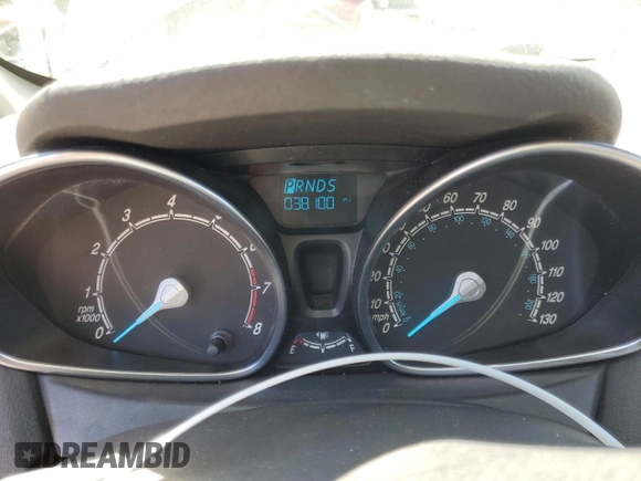 2019 Ford Fiesta SE with VIN 3FADP4EJ4KM130875, listed as a Copart auction lot 50046635 with 38,100 mi miles and Non Repairable. Bid and sale history available at DreamBid. Image 9.