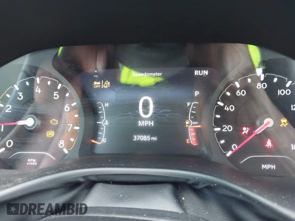 2022 Jeep Compass Latitude with VIN 3C4NJCBB3NT188428, listed as a IAAI auction lot 41930096 with 37,085 mi miles and . Bid and sale history available at DreamBid. Image 7.