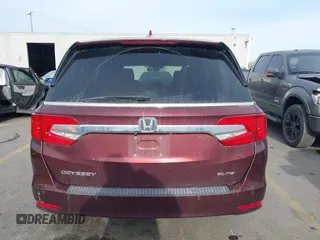 2018 Honda Odyssey Elite with VIN 5FNRL6H94JB067479, listed as a IAAI auction lot 42100911 with 160,174 mi miles and . Bid and sale history available at DreamBid. Image 16.