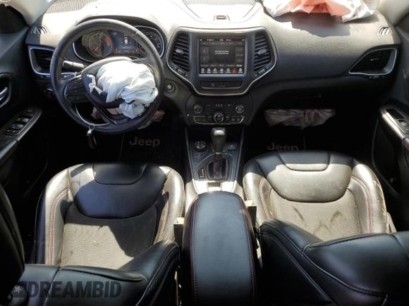 2019 Jeep Cherokee Trailhawk с VIN 1C4PJMBX8KD363445, выставлен на аукционе Copart как лот 56057015 с пробегом 86 188 миль миль и Чистый • Clean title. История ставок и продаж доступна на DreamBid. Изображение 8.
