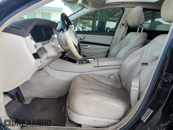2017 Mercedes-Benz S 550 with VIN WDDUG8CB8HA295160, listed as a Copart auction lot 50541675 with 130,607 mi miles and Clean Title. Bid and sale history available at carsss.com. Image 7.