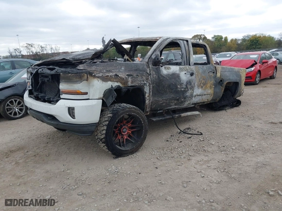 2016 Chevrolet Silverado 1500 LT with VIN 3GCUKREH7GG186589, listed as a IAAI auction lot 40731529 with 1 mi miles. Bid and sale history available at carsss.com. Image 2.