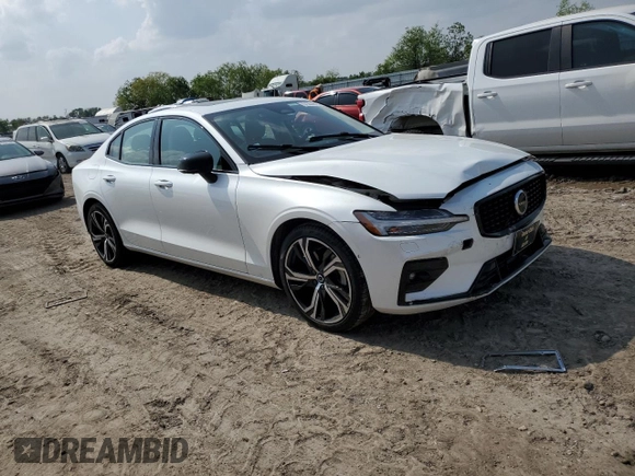 2024 Volvo S60 Ultimate Dark Theme with VIN 7JRL12TM0RG304083, listed as a Copart auction lot 51351815 with Not provided miles and Salvage title. Bid and sale history available at DreamBid. Image 4.