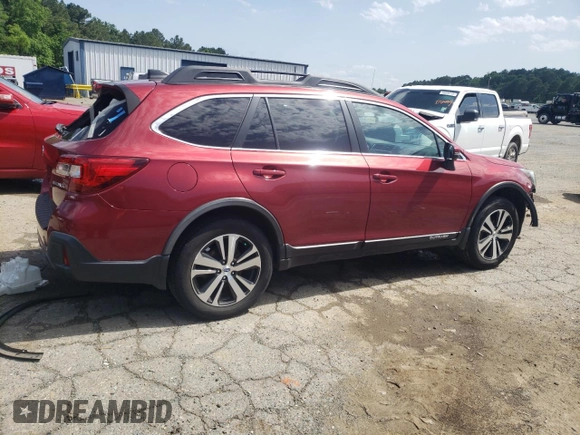 2018 Subaru Outback Limited with VIN 4S4BSANC8J3250061, listed as a Copart auction lot 55664745 with 91,964 mi miles and Salvage Title. Bid and sale history available at DreamBid. Image 3.