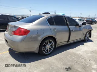 2007 Infiniti G35 Sport z VIN JNKBV61E67M709377, wystawiony jako Copart lot #58125185 z przebiegiem Nie podano mil oraz Szkoda całkowita • Salvage title. Historia ofert i sprzedaży dostępna na DreamBid. Obrazek 3.