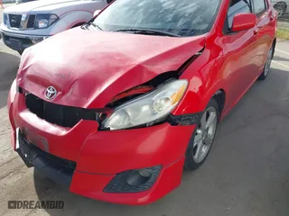 2009 Toyota Matrix S with VIN 2T1KE40E09C014254, listed as a IAAI auction lot 41687572 with 161,076 mi miles. Bid and sale history available at carsss.com. Image 6.