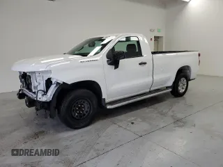 2023 Chevrolet Silverado 1500 Work Truck with VIN 3GCNAAEDXPG297319, listed as a Copart auction lot 54720555 with 14,932 mi miles and Clean Title. Bid and sale history available at carsss.com. Image 1.