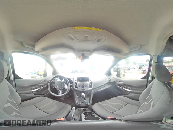 2017 Ford Transit Connect XLT with VIN NM0LS7F79H1324491, listed as a Copart auction lot 60055345 with 128,463 mi miles and Salvage title. Bid and sale history available at DreamBid. Image 15.