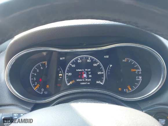 2019 Jeep Grand Cherokee Limited with VIN 1C4RJEBG7KC656046, listed as a IAAI auction lot 41498433 with 100,047 mi miles. Bid and sale history available at carsss.com. Image 7.