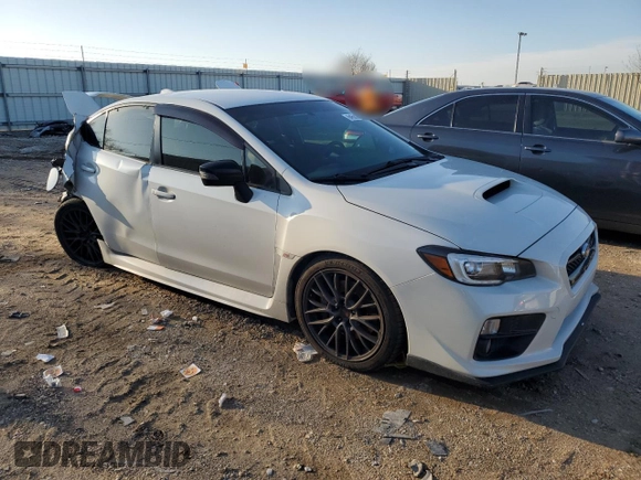 2016 Subaru WRX STI with VIN JF1VA2M64G9825564, listed as a Copart auction lot 84502004 with 57,369 mi miles and Salvage title. Bid and sale history available at DreamBid. Image 4.