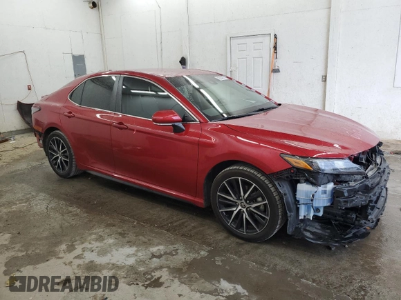 2021 Toyota Camry SE Nightshade with VIN 4T1T11AKXMU495494, listed as a Copart auction lot 52383975 with 120,492 mi miles and Salvage Title. Bid and sale history available at carsss.com. Image 4.