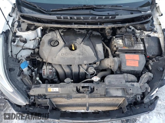 2016 Hyundai Elantra SE with VIN 5NPDH4AE4GH677674, listed as a Copart auction lot 88665955 with 186,075 mi miles and Salvage Title. Bid and sale history available at DreamBid. Image 11.