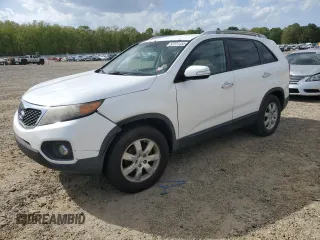 2011 Kia Sorento LX with VIN 5XYKT4A11BG177460, listed as a Copart auction lot 52291455 with 229,936 mi miles and Salvage Title. Bid and sale history available at carsss.com. Image 1.