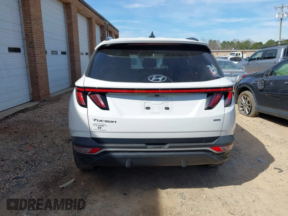 2023 Hyundai Tucson SEL with VIN 5NMJBCAE2PH190887, listed as a IAAI auction lot 41800623 with 32,187 mi miles and . Bid and sale history available at DreamBid. Image 16.