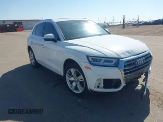 2019 Audi Q5 Premium Plus with VIN WA1BNAFY7K2079343, listed as a IAAI auction lot 42434039 with 89,451 mi miles and . Bid and sale history available at DreamBid. Image 1.