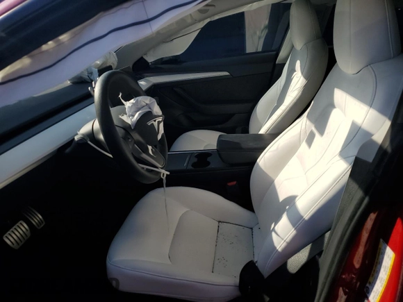 2023 Tesla Model 3 Performance with VIN 5YJ3E1EC7PF486616, listed as a Copart auction lot 82368074 with 32,724 mi miles and Salvage Title. Bid and sale history available at carsss.com. Image 7.