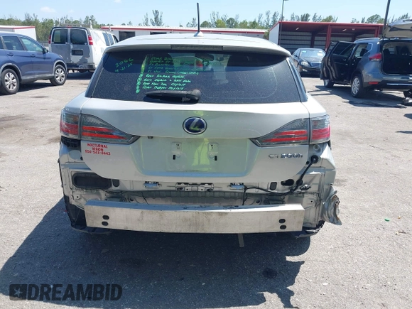 2011 Lexus CT 200h with VIN JTHKD5BHXB2029119, listed as a IAAI auction lot 42137569 with 86,052 mi miles and . Bid and sale history available at DreamBid. Image 16.