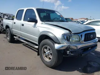 2004 Toyota Tacoma PreRunner with VIN 5TEGM92N24Z430148, listed as a IAAI auction lot 41949263 with 262,183 mi miles and . Bid and sale history available at DreamBid. Image 1.