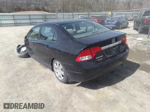 2010 Honda Civic LX with VIN 19XFA1F59AE086241, listed as a IAAI auction lot 41775385 with 188,240 mi miles and . Bid and sale history available at DreamBid. Image 3.