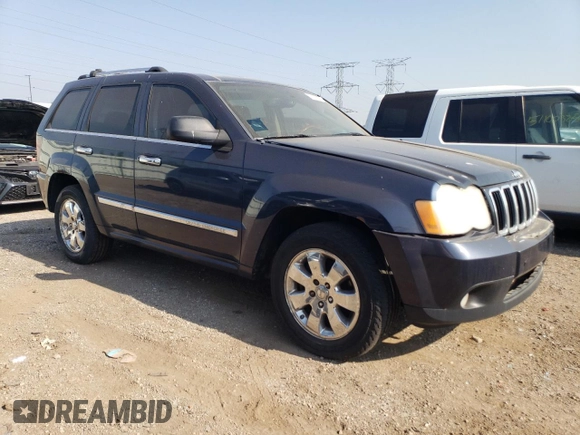 2009 Jeep Grand Cherokee with VIN 1J8HR68T19C535580, listed as a Copart auction lot 57119855 with 208,078 mi miles and Clean title. Bid and sale history available at DreamBid. Image 4.