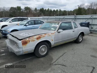 1986 Chevrolet Monte Carlo Sport SS с VIN 1G1GZ37H0GR172416, выставлен на аукционе Copart как лот 52832965 с пробегом 53 644 миль миль и Чистый • Clean title. История ставок и продаж доступна на DreamBid. Изображение 1.