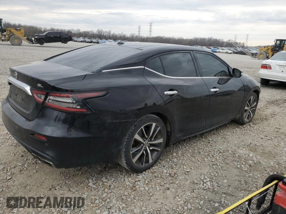 2019 Nissan Maxima SL z VIN 1N4AA6AV1KC373330, wystawiony jako Copart lot #47307815 z przebiegiem 87 118 mil mil oraz Czysty tytuł • Clean title. Historia ofert i sprzedaży dostępna na DreamBid. Obrazek 3.
