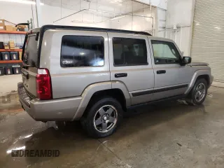 2006 Jeep Commander with VIN 1J8HG48N66C168649, listed as a Copart auction lot 75037014 with 214,261 mi miles and Clean Title. Bid and sale history available at carsss.com. Image 3.