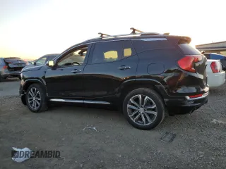 2018 GMC Terrain Denali with VIN 3GKALSEXXJL278460, listed as a Copart auction lot 46822425 with 116,988 mi miles and Salvage Title. Bid and sale history available at DreamBid. Image 2.
