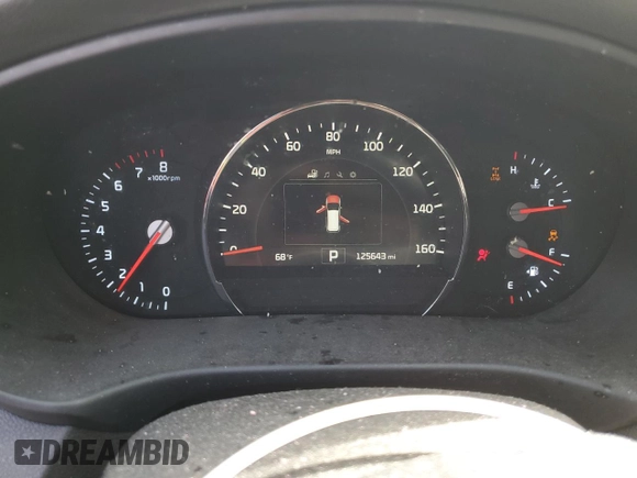 2016 Kia Sorento EX with VIN 5XYPHDA18GG028395, listed as a Copart auction lot 49079815 with 125,643 mi miles and Salvage Title. Bid and sale history available at DreamBid. Image 9.