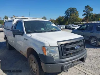 2013 Ford F-150 XL with VIN 1FTNF1EF8DKD73580, listed as a IAAI auction lot 40567650 with 224,487 mi miles. Bid and sale history available at carsss.com. Image 1.