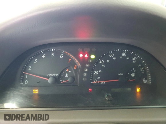 2004 Toyota Camry LE z VIN 4T1BE32K44U824314, wystawiony jako Copart lot #60207015 z przebiegiem 130 066 mil mil oraz Szkoda całkowita • Salvage title. Historia ofert i sprzedaży dostępna na DreamBid. Obrazek 9.