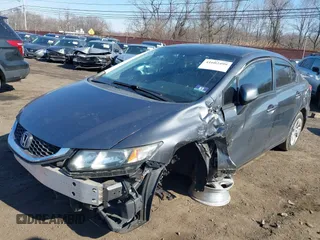 2013 Honda Civic LX with VIN 19XFB2F51DE012870, listed as a IAAI auction lot 41602499 with 120,001 mi miles and . Bid and sale history available at DreamBid. Image 18.