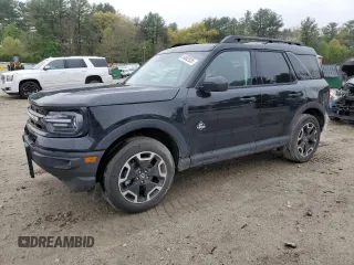 2024 Ford Bronco Sport Outer Banks z VIN 3FMCR9C66RRF61156, wystawiony jako Copart lot #54682035 z przebiegiem 11 020 mil mil oraz Szkoda całkowita • Salvage title. Historia ofert i sprzedaży dostępna na DreamBid. Obrazek 1.