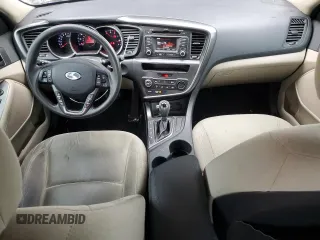 2013 Kia Optima LX with VIN KNAGM4A77D5440227, listed as a Copart auction lot 49470995 with 81,140 mi miles and Salvage Title. Bid and sale history available at carsss.com. Image 8.