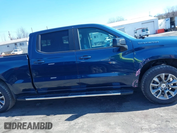 2021 Chevrolet Silverado 1500 RST with VIN 1GCUYEEL3MZ212306, listed as a IAAI auction lot 41855149 with 57,291 mi miles. Bid and sale history available at carsss.com. Image 13.
