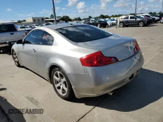 2004 Infiniti G35 w/Leather with VIN JNKCV54E44M818877, listed as a Copart auction lot 74137974 with Not Provided miles and Non Repairable. Bid and sale history available at DreamBid. Image 2.