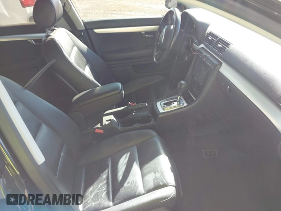 2008 Audi A4 2.0T with VIN WAUAF78E18A072100, listed as a IAAI auction lot 41414190 with 129,408 mi miles. Bid and sale history available at carsss.com. Image 5.
