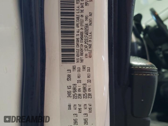 2015 Jeep Cherokee Limited with VIN 1C4PJMDS1FW692564, listed as a Copart auction lot 50763395 with 100,305 mi miles and Salvage Title. Bid and sale history available at carsss.com. Image 13.