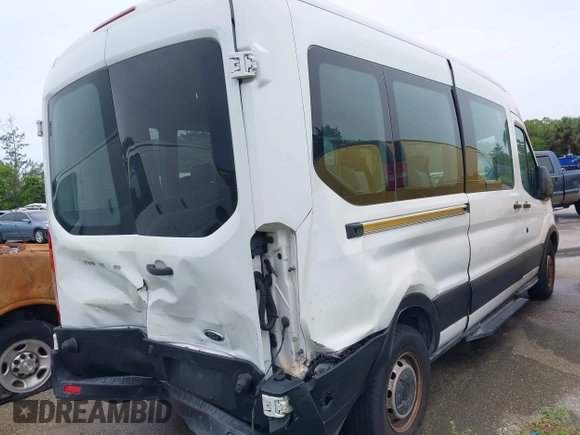 2016 Ford Transit Passenger XL z VIN 1FBZX2CM2GKB51339, wystawiony jako IAAI lot #41429005 z przebiegiem 215 896 mil mil oraz . Historia ofert i sprzedaży dostępna na DreamBid. Obrazek 4.