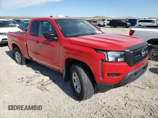 2022 Nissan Frontier S with VIN 1N6ED1CM2NN654715, listed as a Copart auction lot 57375475 with 38,432 mi miles and Salvage title. Bid and sale history available at DreamBid. Image 4.