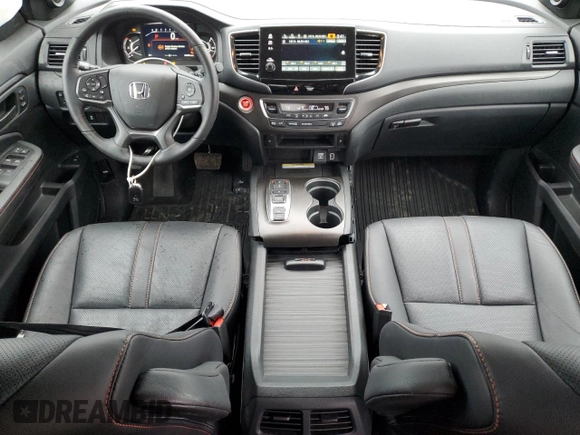 2023 Honda Passport TrailSport with VIN 5FNYF8H64PB044233, listed as a Copart auction lot 53522015 with 10,458 mi miles and Salvage title. Bid and sale history available at DreamBid. Image 8.