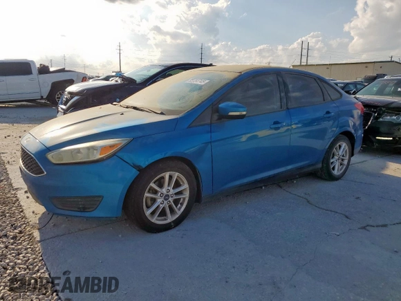 2017 Ford Focus SE with VIN 1FADP3F23HL204492, listed as a Copart auction lot 53754745 with 124,350 mi miles and Clean Title. Bid and sale history available at carsss.com. Image 1.