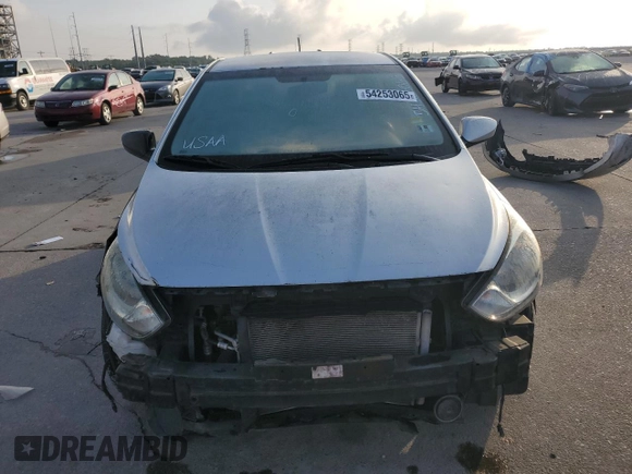 2012 Hyundai Accent SE with VIN KMHCU5AE4CU058727, listed as a Copart auction lot 54253065 with 177,409 mi miles and Salvage Title. Bid and sale history available at carsss.com. Image 5.