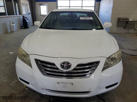 2007 Toyota Camry Hybrid with VIN JTNBB46K073006694, listed as a Copart auction lot 52389155 with 255,603 mi miles and Clean Title. Bid and sale history available at carsss.com. Image 5.