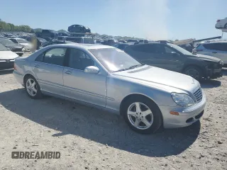 2004 Mercedes-Benz S 320/430/500 with VIN WDBNG75JX4A386291, listed as a Copart auction lot 53063845 with 31,376 mi miles and Salvage Title. Bid and sale history available at carsss.com. Image 4.