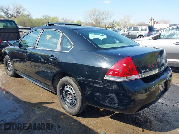 2011 Chevrolet Impala LS Fleet with VIN 2G1WF5EK4B1134400, listed as a IAAI auction lot 42010478 with 141,822 mi miles and . Bid and sale history available at DreamBid. Image 3.