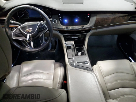 2016 Cadillac CT6 Luxury AWD with VIN 1G6KD5RS1GU159145, listed as a Copart auction lot 42190595 with 89,166 mi miles and Salvage title. Bid and sale history available at DreamBid. Image 8.