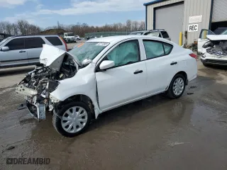2019 Nissan Versa Sedan S Plus with VIN 3N1CN7AP7KL803724, listed as a Copart auction lot 49717305 with 0 mi miles and Salvage Title. Bid and sale history available at carsss.com. Image 1.