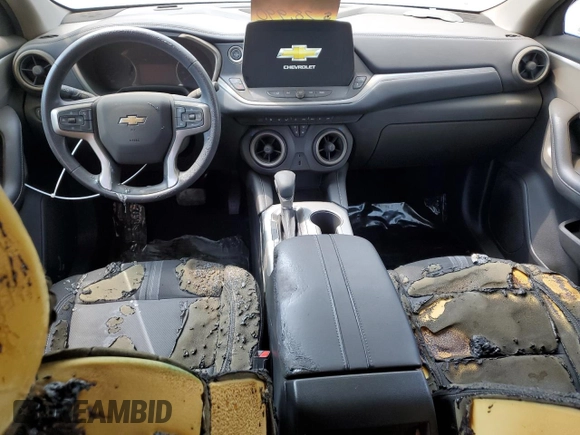2023 Chevrolet Blazer LT с VIN 3GNKBCR43PS159485, выставлен на аукционе Copart как лот 54004735 с пробегом Не указан миль и Списание • Salvage title. История ставок и продаж доступна на DreamBid. Изображение 8.